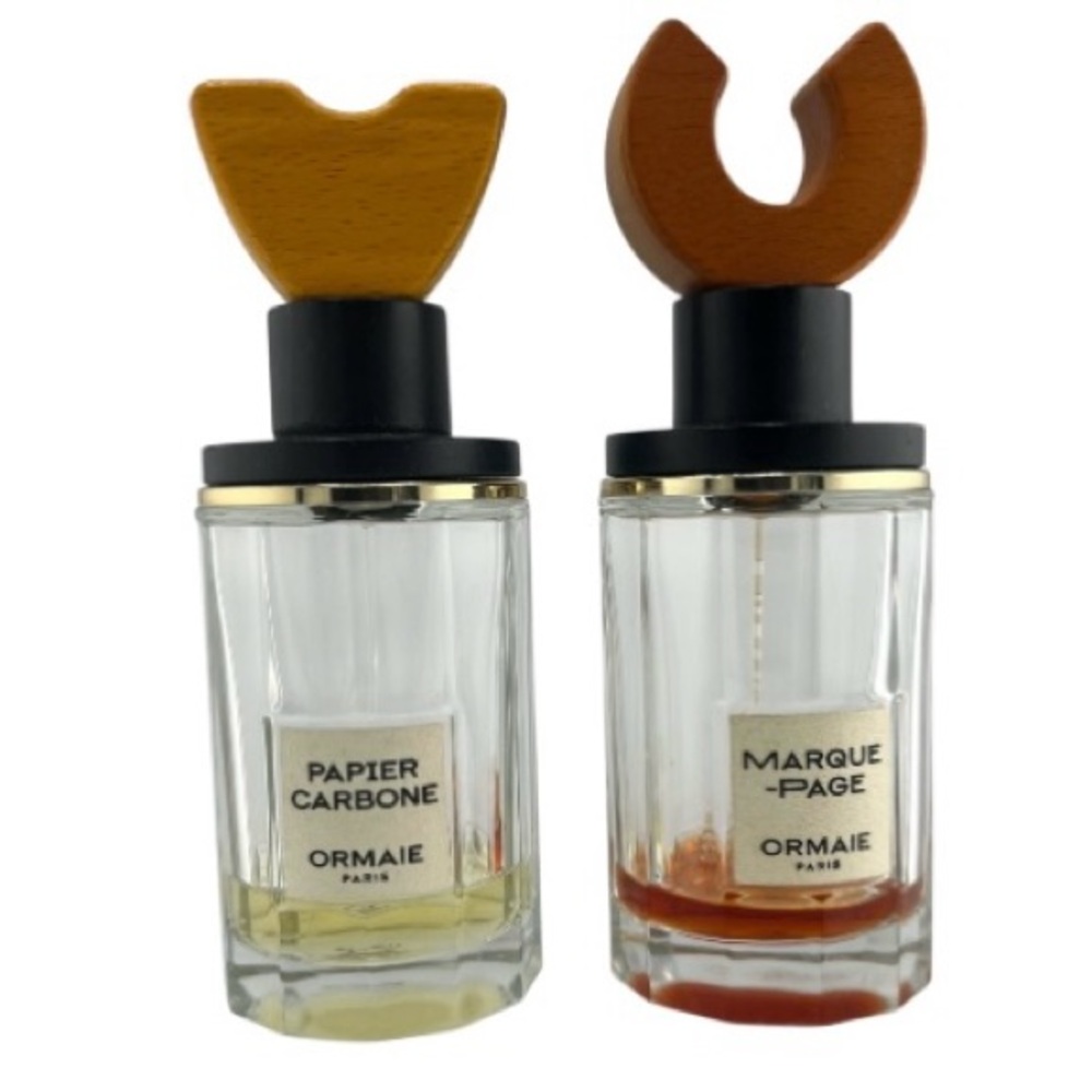 Ormaie EdP Bundle.  Papier Carbone and Marque Page Fragrance Set